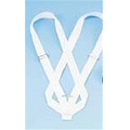 Double Nylon Web Flag Carrying Belt/Sling w/ Leather Cup